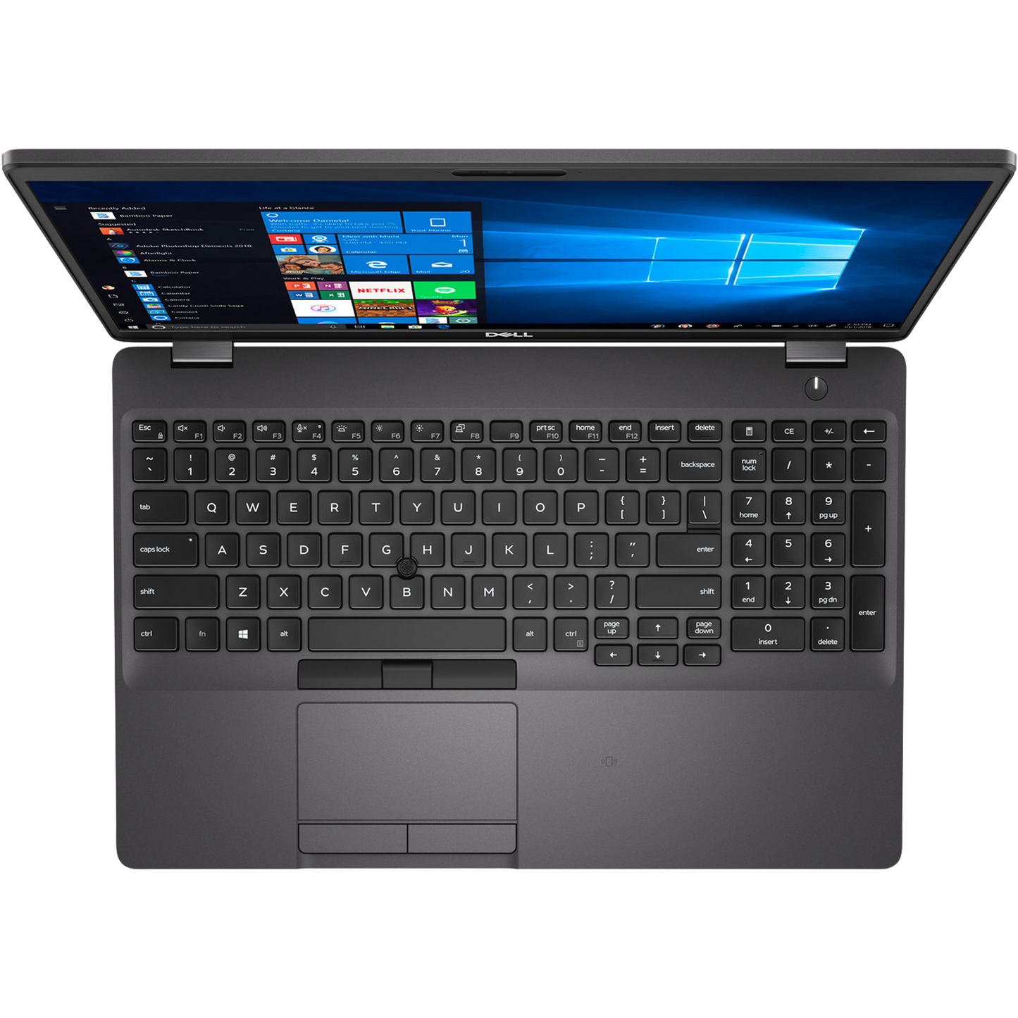 Dell Latitude 5500 Intel i7, 8th Gen Laptop with NumPad + Win 11 Pro