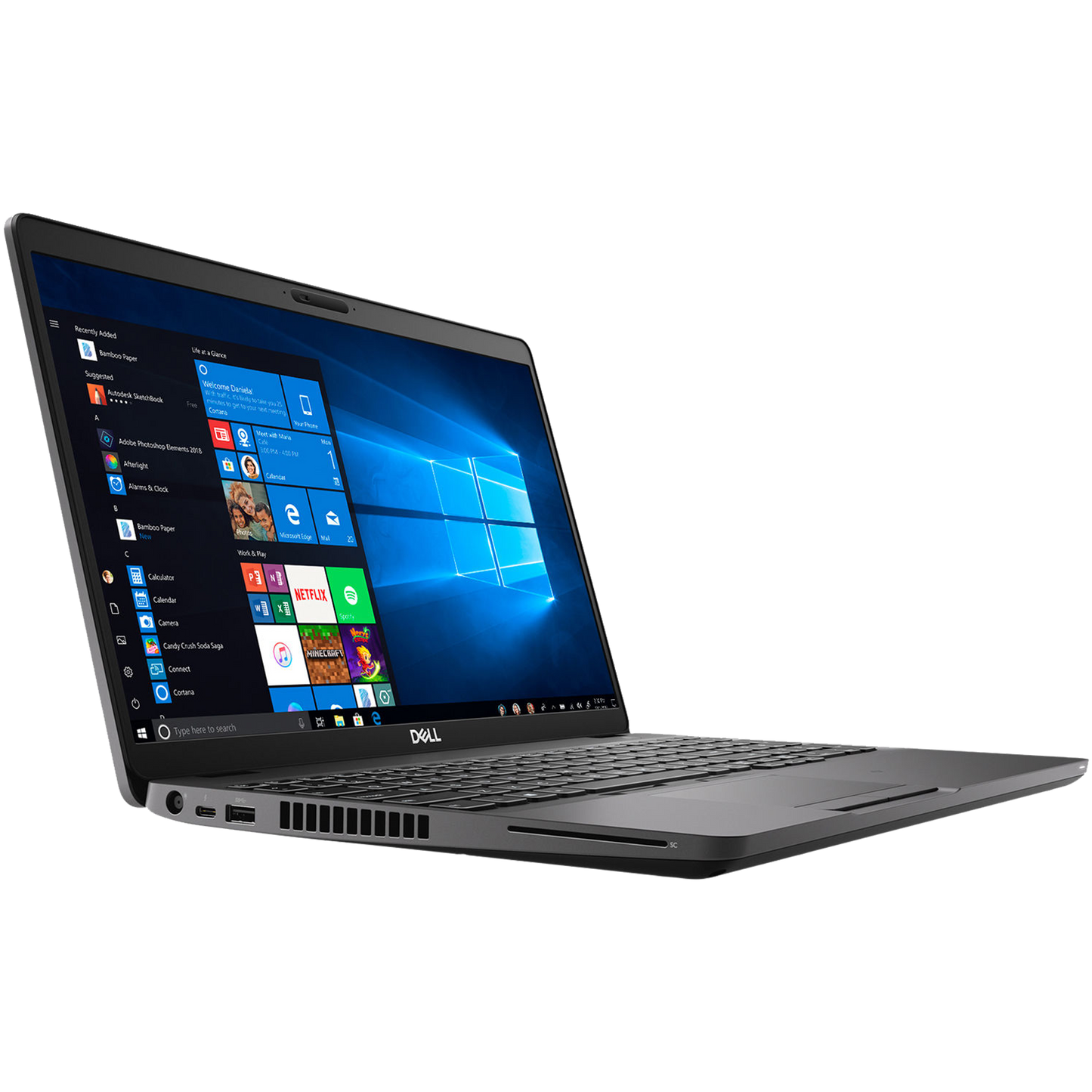 Dell Latitude 5500 Intel i7, 8th Gen Laptop with NumPad + Win 11 Pro