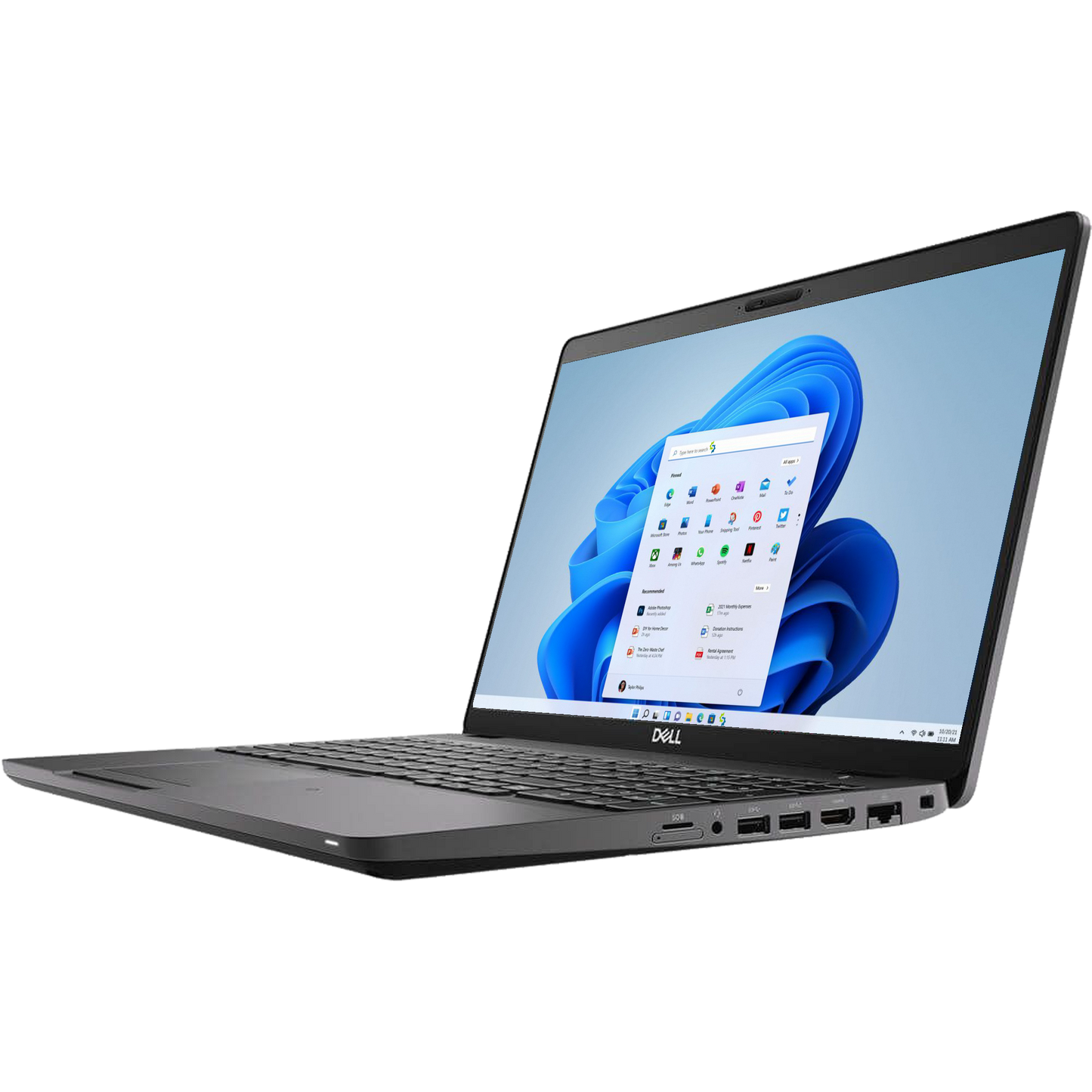Dell Latitude 5500 Intel i5, 8th Gen Laptop with 16GB + Win 11 Laptops - Refurbished
