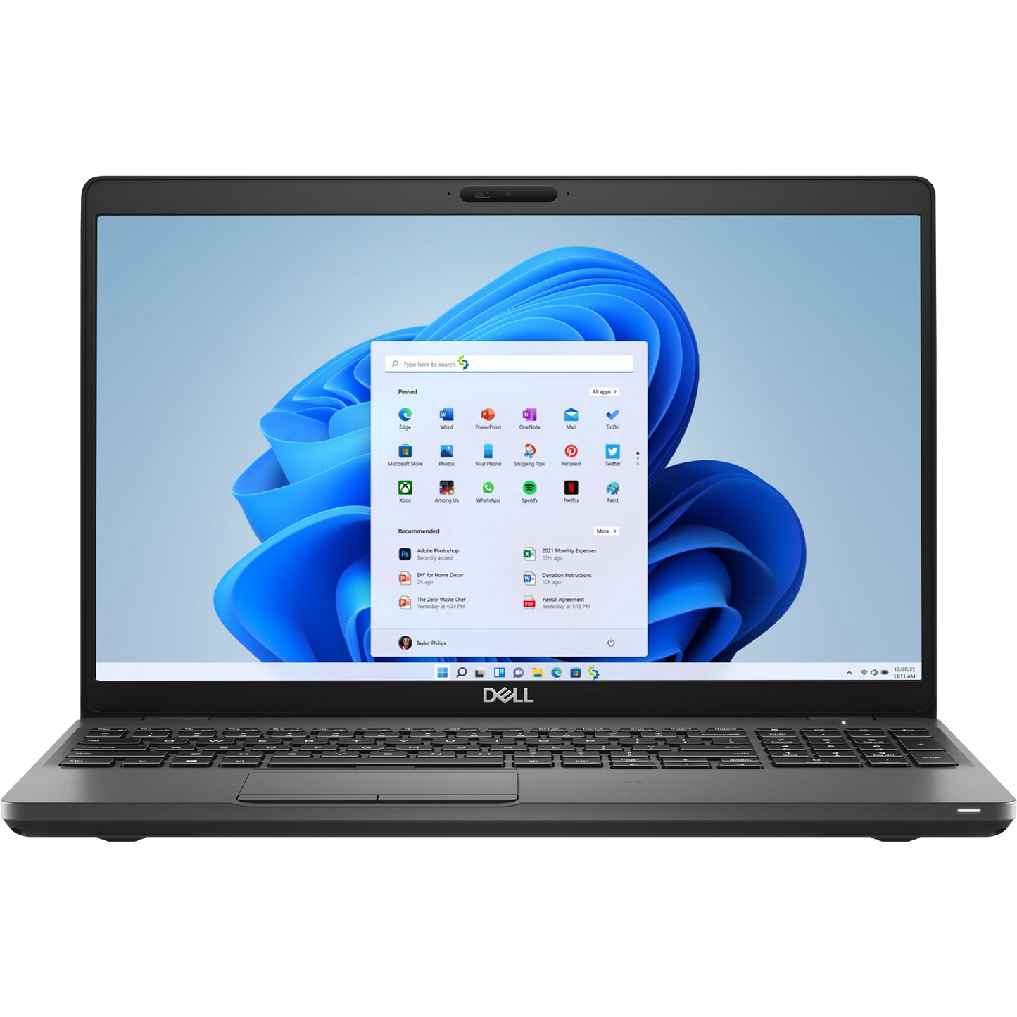 Dell Latitude 5501 Intel i5, 9th Gen Laptop with 16GB + Win 11 Laptops - Refurbished