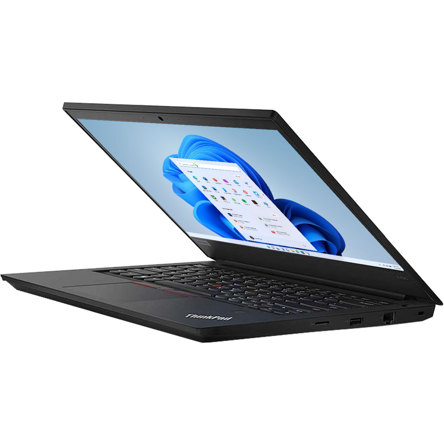 Bundle Lenovo ThinkPad E490 Intel i5, 8th Gen Laptop with Win 11 + 20" Monitor