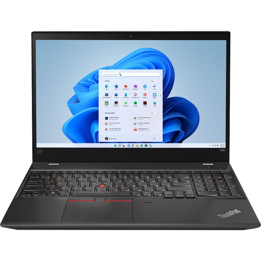 Lenovo ThinkPad T580 Intel i7, 8th Gen 16GB Ram Laptop with Win 11 Pro Laptops - Refurbished