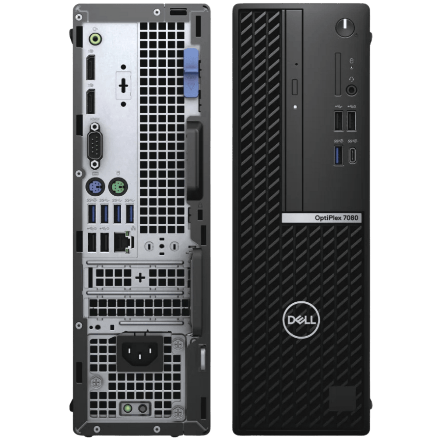Dell Desktop Computers Dell OptiPlex 7080 Intel i5, 10th Gen SFF PC with 16GB Ram + 2 Year Warranty