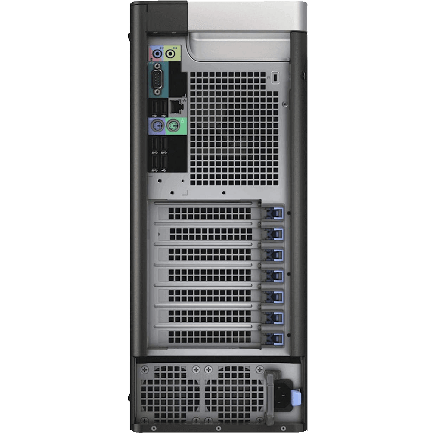 Dell Desktop Computers Dell Precision 5810 Intel Xeon Workstation PC with P1000 GPU + 23" Monitor