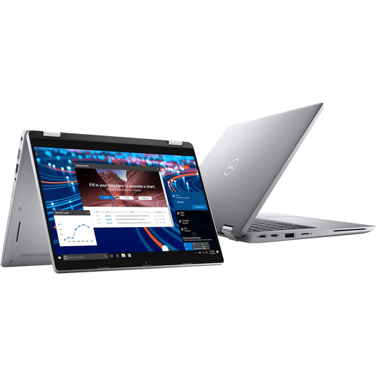 Dell Laptops - Refurbished Dell Latitude 5320 Intel i7, 11th Gen Touch 2-in-1 Laptop with 16GB Ram