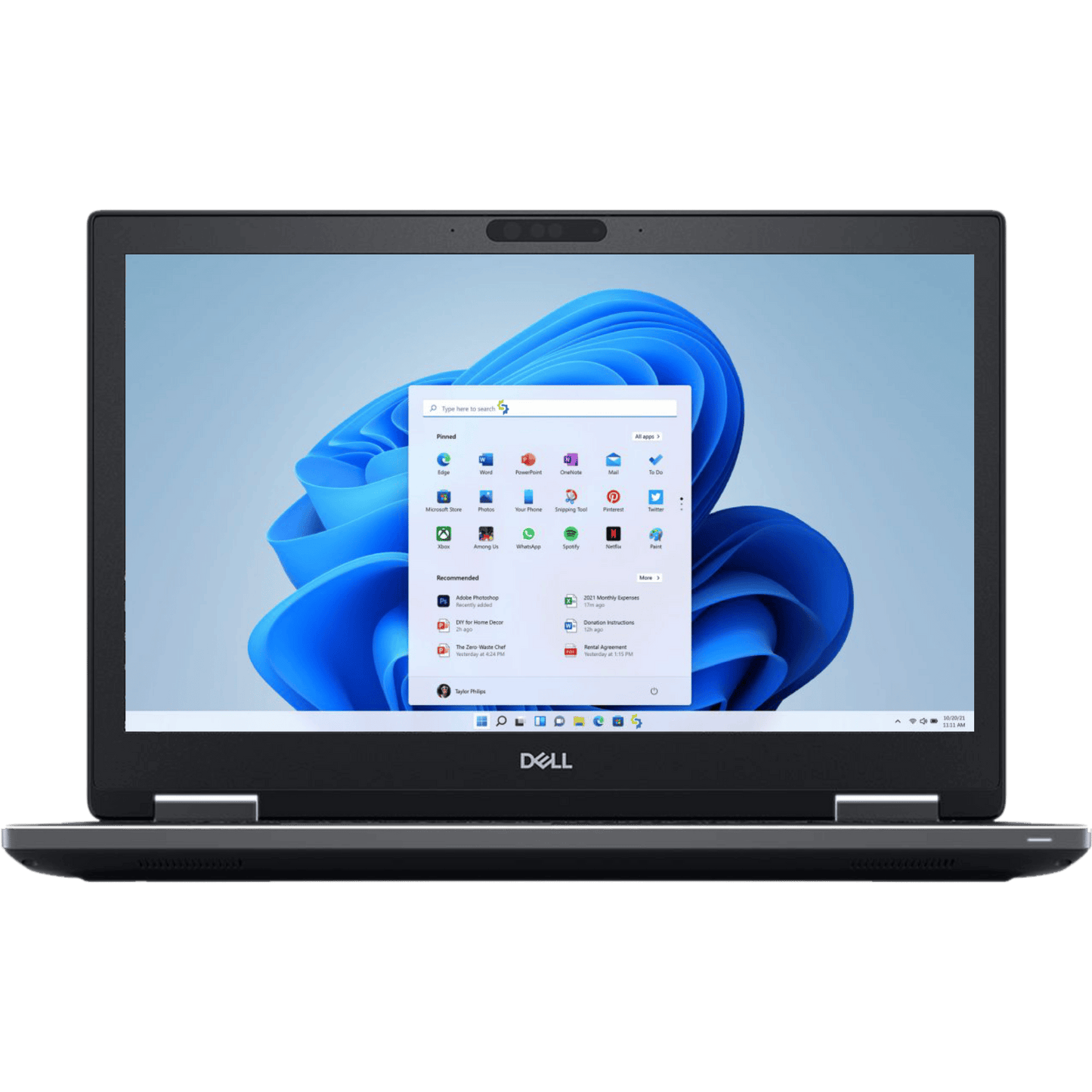 Dell Laptops - Refurbished Dell Precision 7530 Intel i7, 8th Gen Laptop Workstation with Dedicated Graphics + Monitor