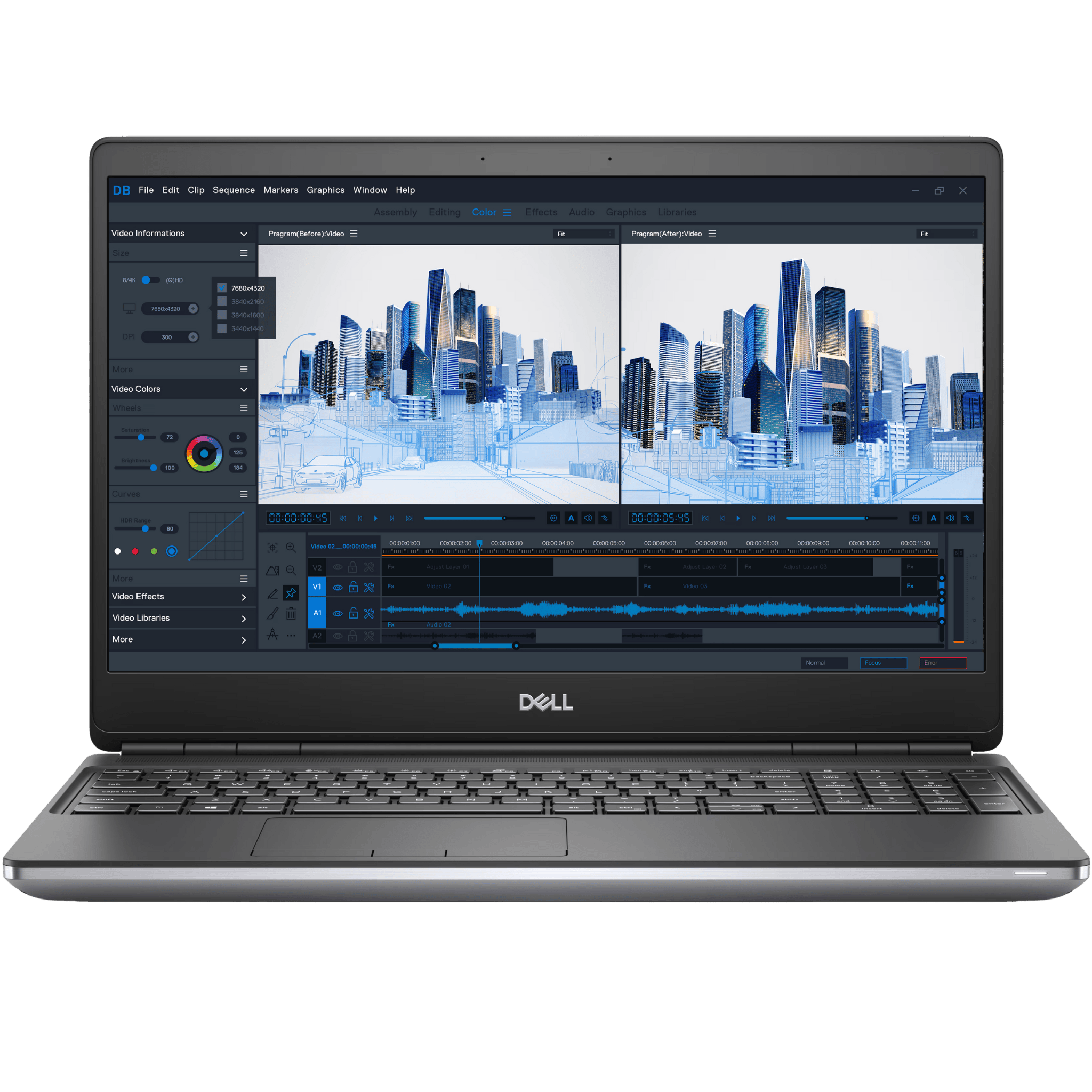 Dell Precision 7560 Intel Xeon Workstation Laptop with 64GB Ram +