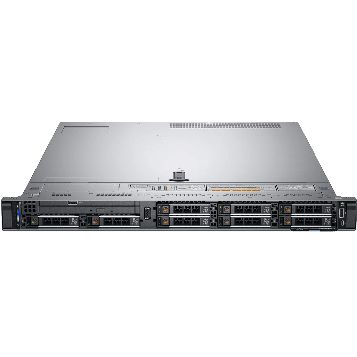 Dell Servers Dell PowerEdge R640 2 x 14 Core Intel Xeon CPU Server - 2.5" Backplane