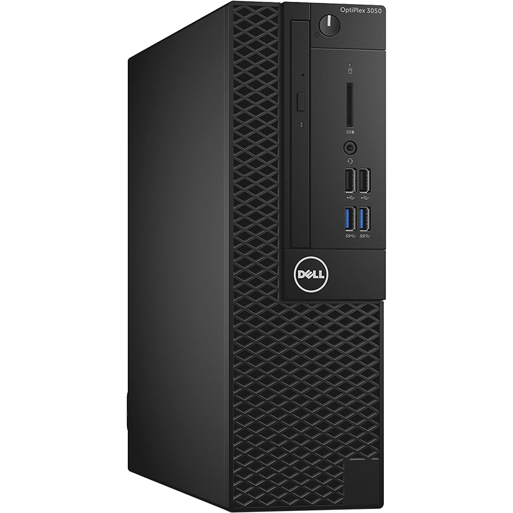 Dell OptiPlex GX3050 Intel i5, 7th Gen SFF Desktop with 20" Monitor Desktop Computers