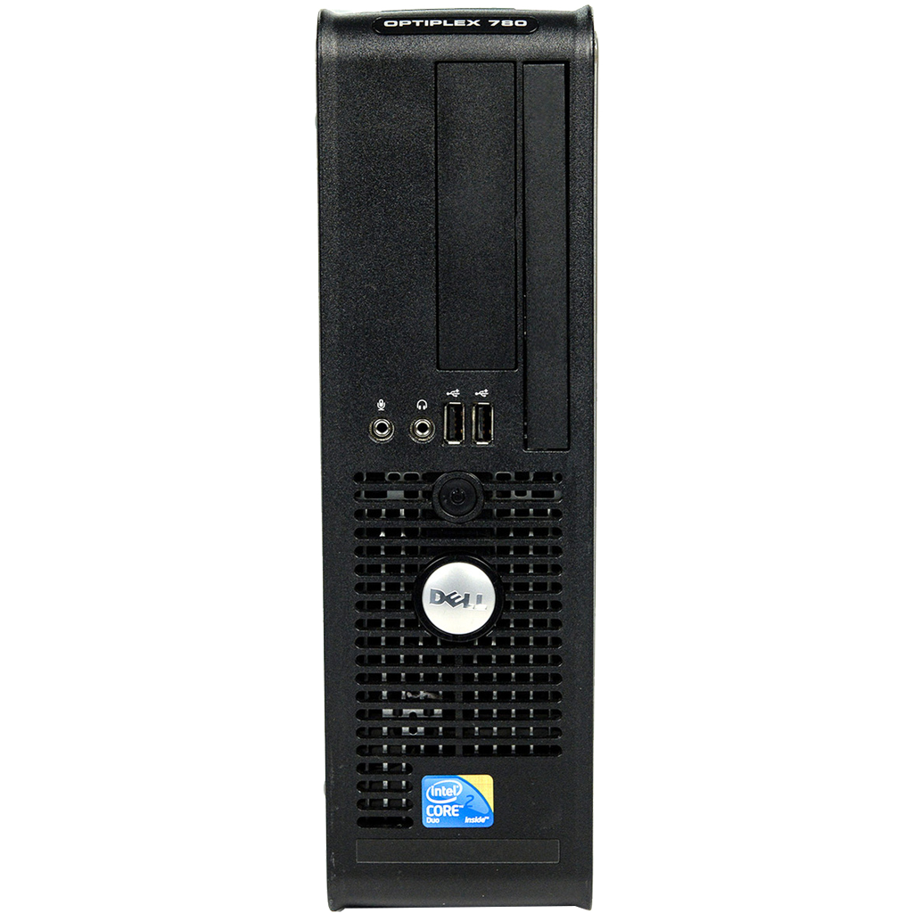 Dell OptiPlex GX780 Intel Core 2 Duo Desktop PC with Windows 10 Desktop Computers