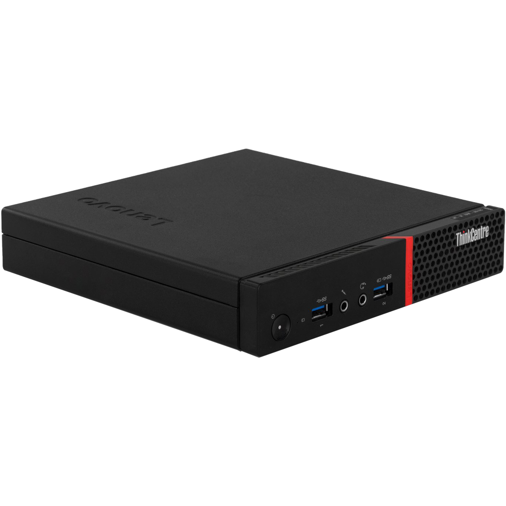 Lenovo ThinkCentre M900 Intel i5, 6th Gen USFF Desktop PC with 20" Monitor Desktop Computers