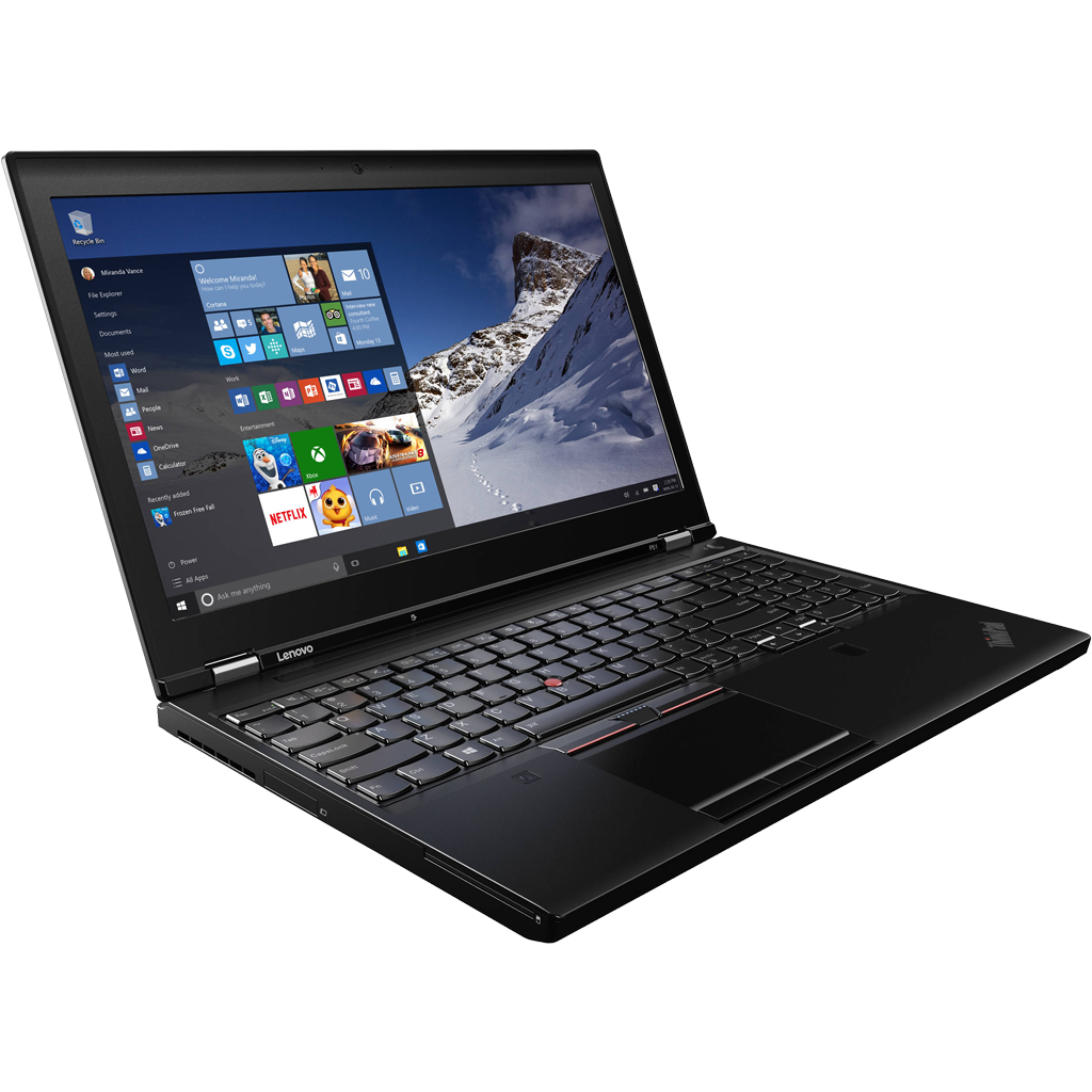 Lenovo ThinkPad P51 Intel Core i7, 7th Gen Laptop with Dedicated Graphics