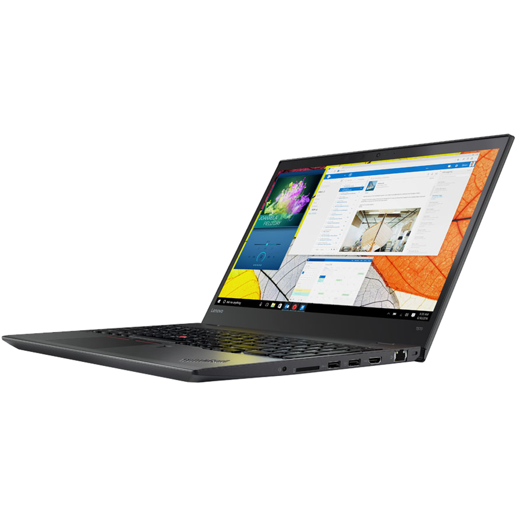Lenovo ThinkPad T570 Intel i5, 6th Gen Laptop with 8GB Ram + 240GB SSD Laptops - Refurbished