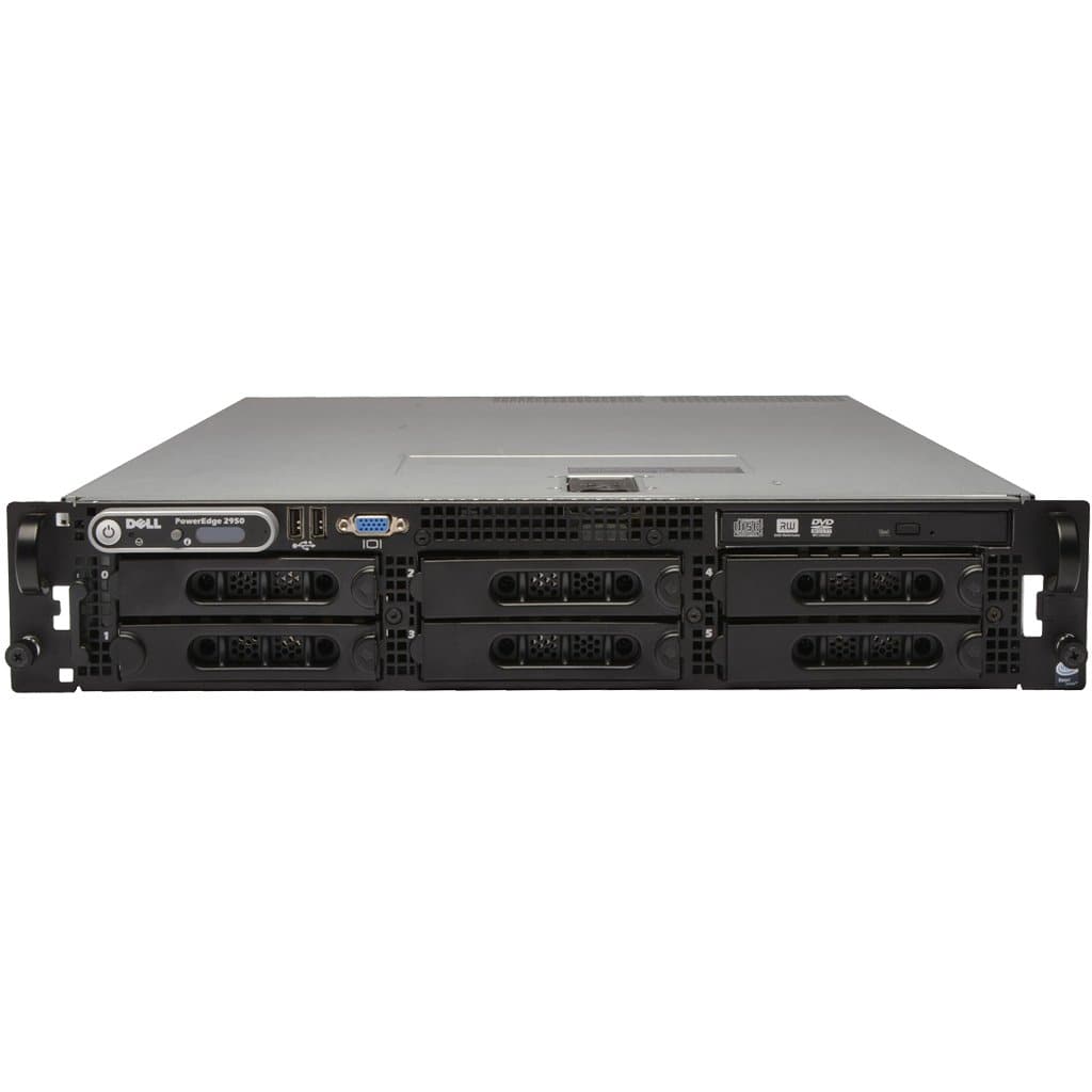 Dell PowerEdge 2950 Gen III 2 x 4 Core Intel Xeon CPU Server Servers