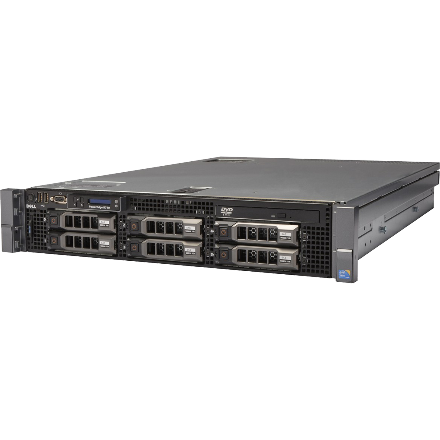 Dell PowerEdge R710 2 x 4 Core Intel Xeon CPU Server - 3.5" Backplane Servers