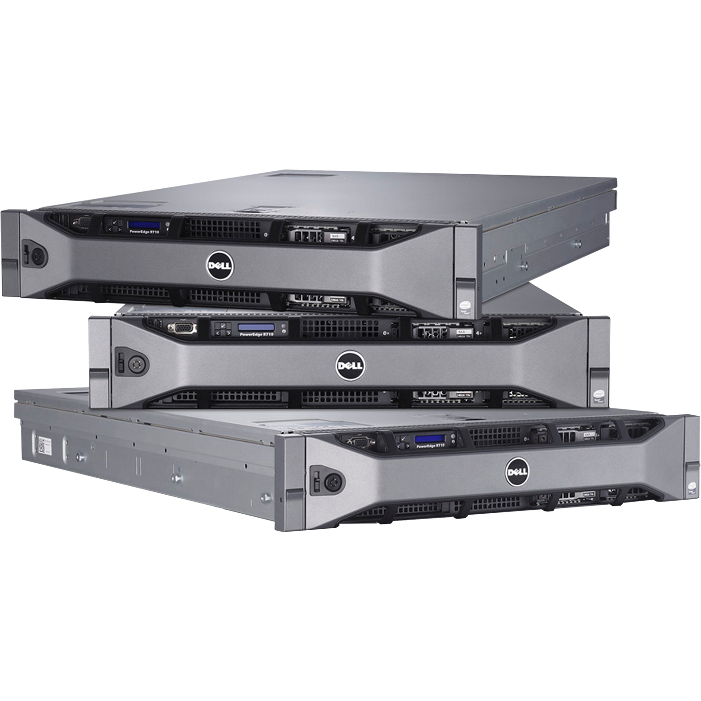 Dell PowerEdge R710 2 x 6 Core Intel Xeon CPU Server - 3.5" Backplane Servers