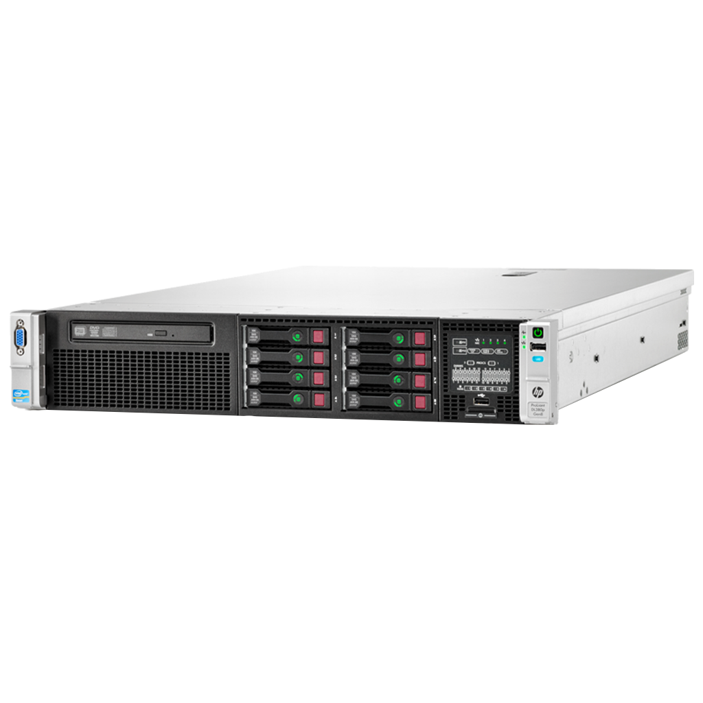 HP ProLiant DL380 G8 2 x 8 Core Intel Xeon CPU Server - 2.5" Backplane Servers