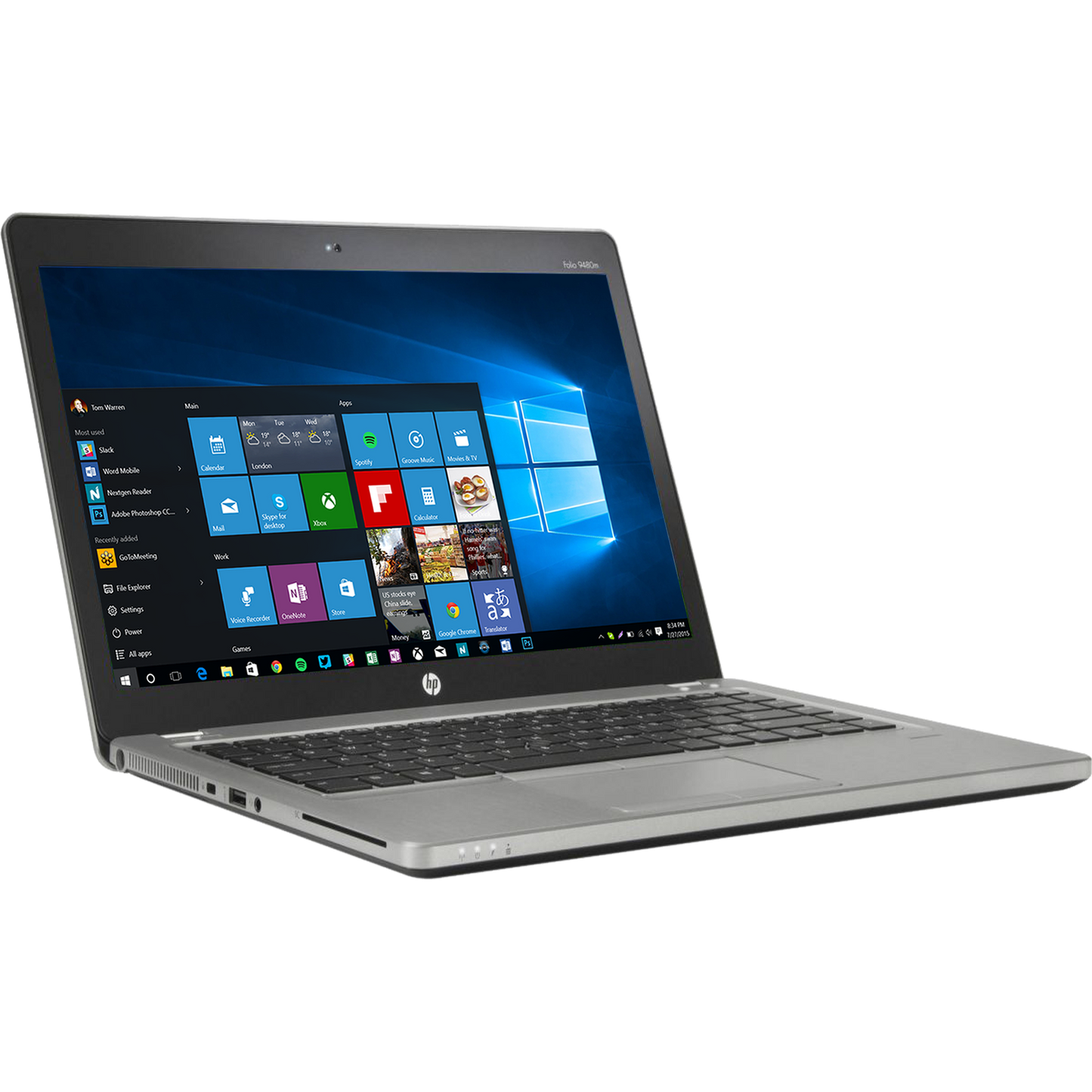HP EliteBook Folio 9480m Intel i5, 4th Gen Ultrabook Laptop with 8GB Ram Laptops - Refurbished