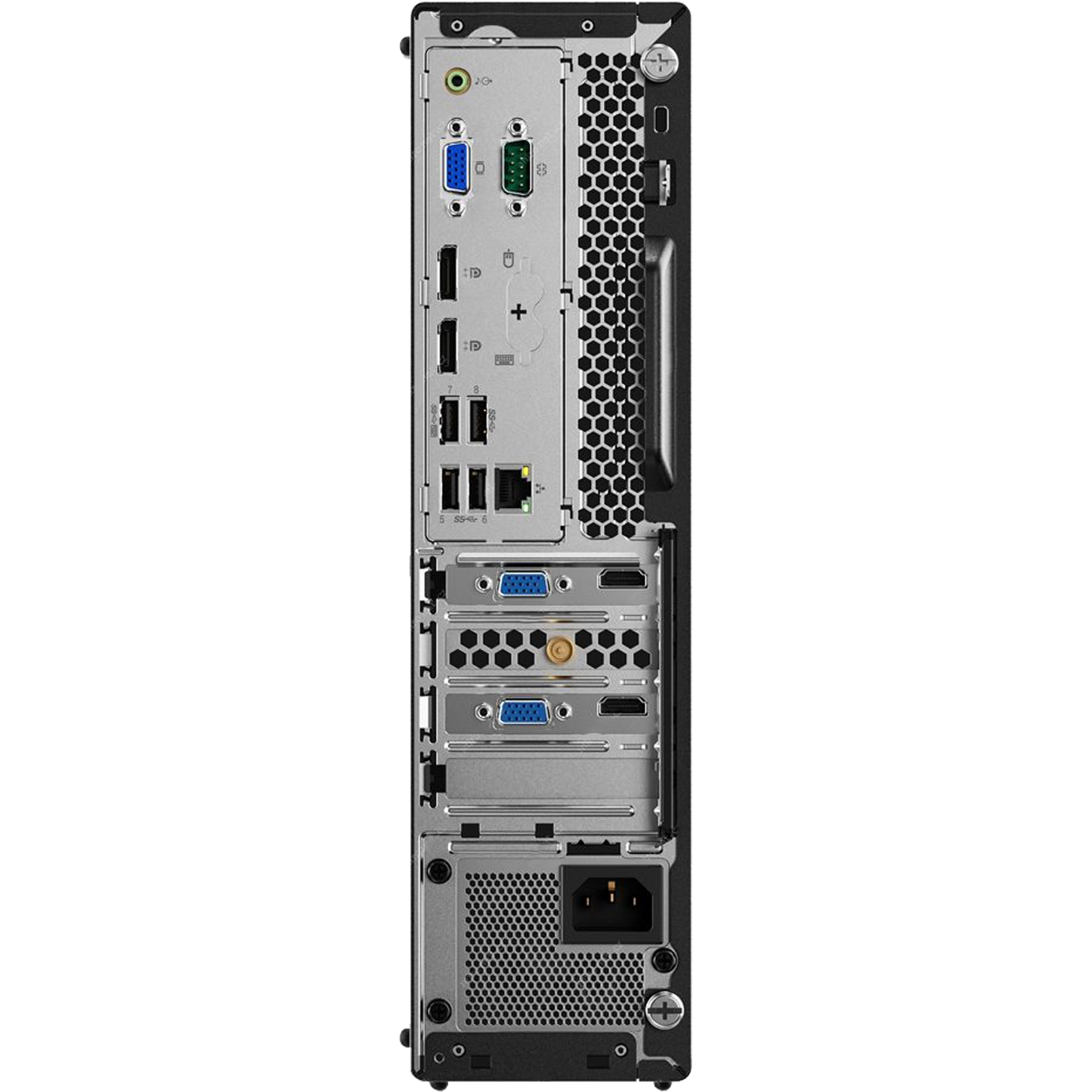 Lenovo ThinkCentre M720s Intel i5, 8th Gen SFF Desktop with 20" Monitor