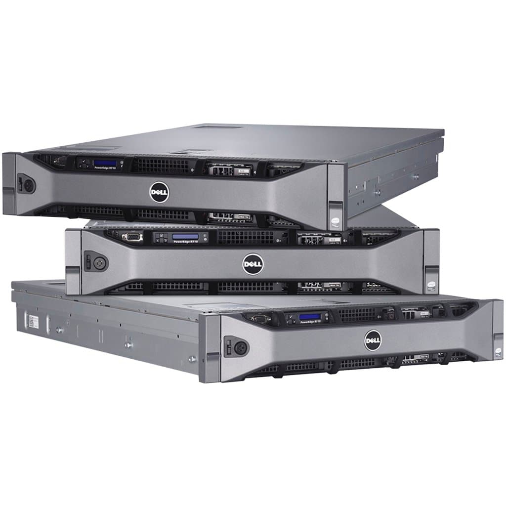 Dell PowerEdge R710 2 x 6 Core Intel Xeon CPU Server - 2.5" Backplane