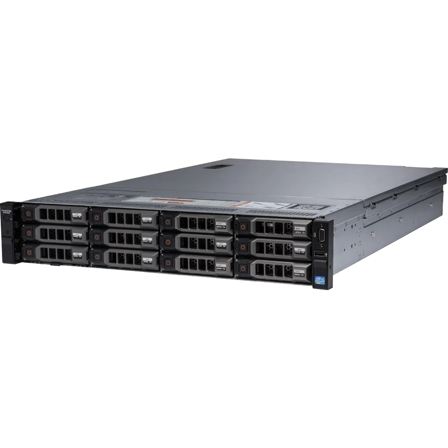 Dell PowerEdge R720xd - 2 x 8 Core Intel Xeon CPU Server - 3.5" Backplane