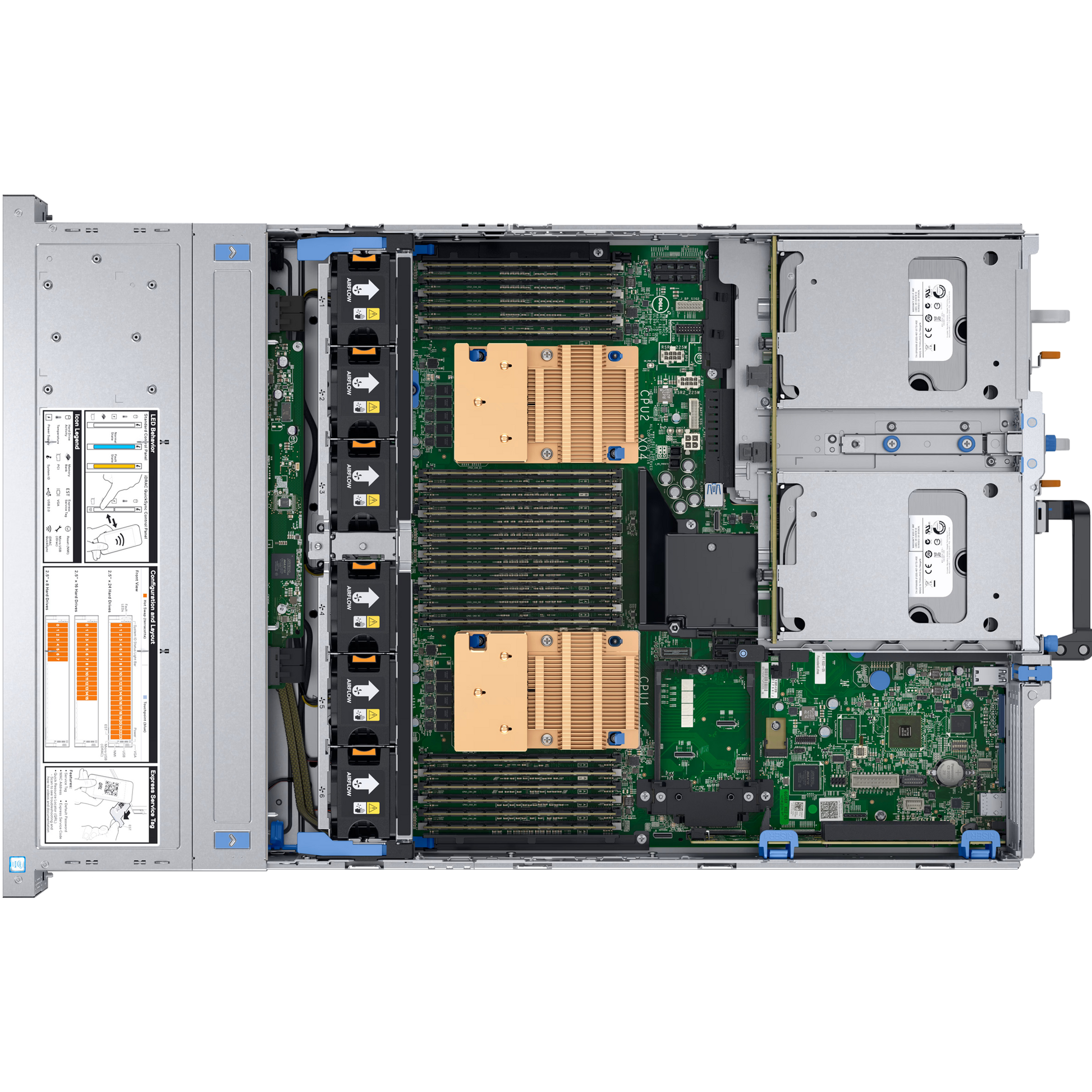Dell PowerEdge R740 2 x 18 Core Intel Xeon CPU Server - 2.5" Backplane
