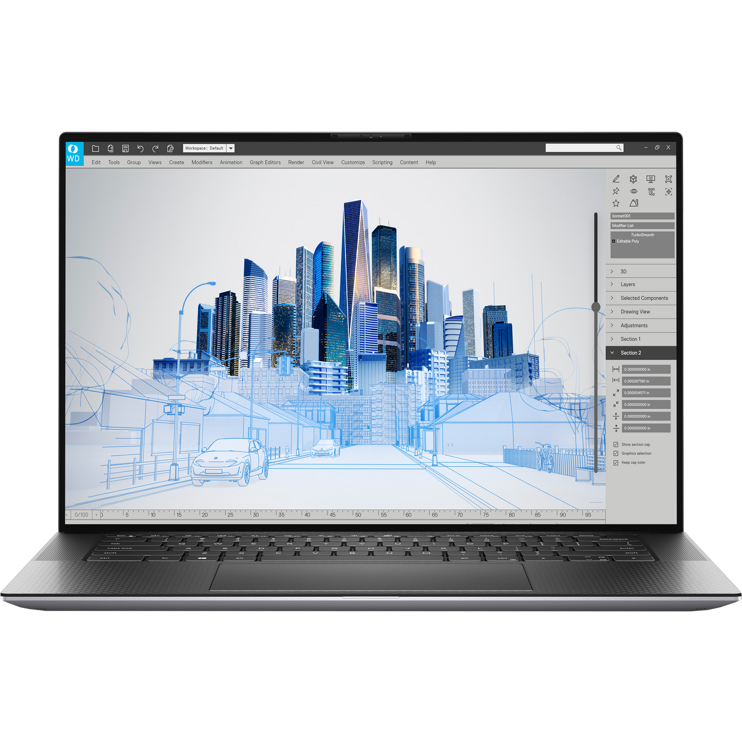 Dell Precision 5560 Intel i7, 11th Gen Mobile Workstation 64GB Ram, GPU Touch Screen Laptop