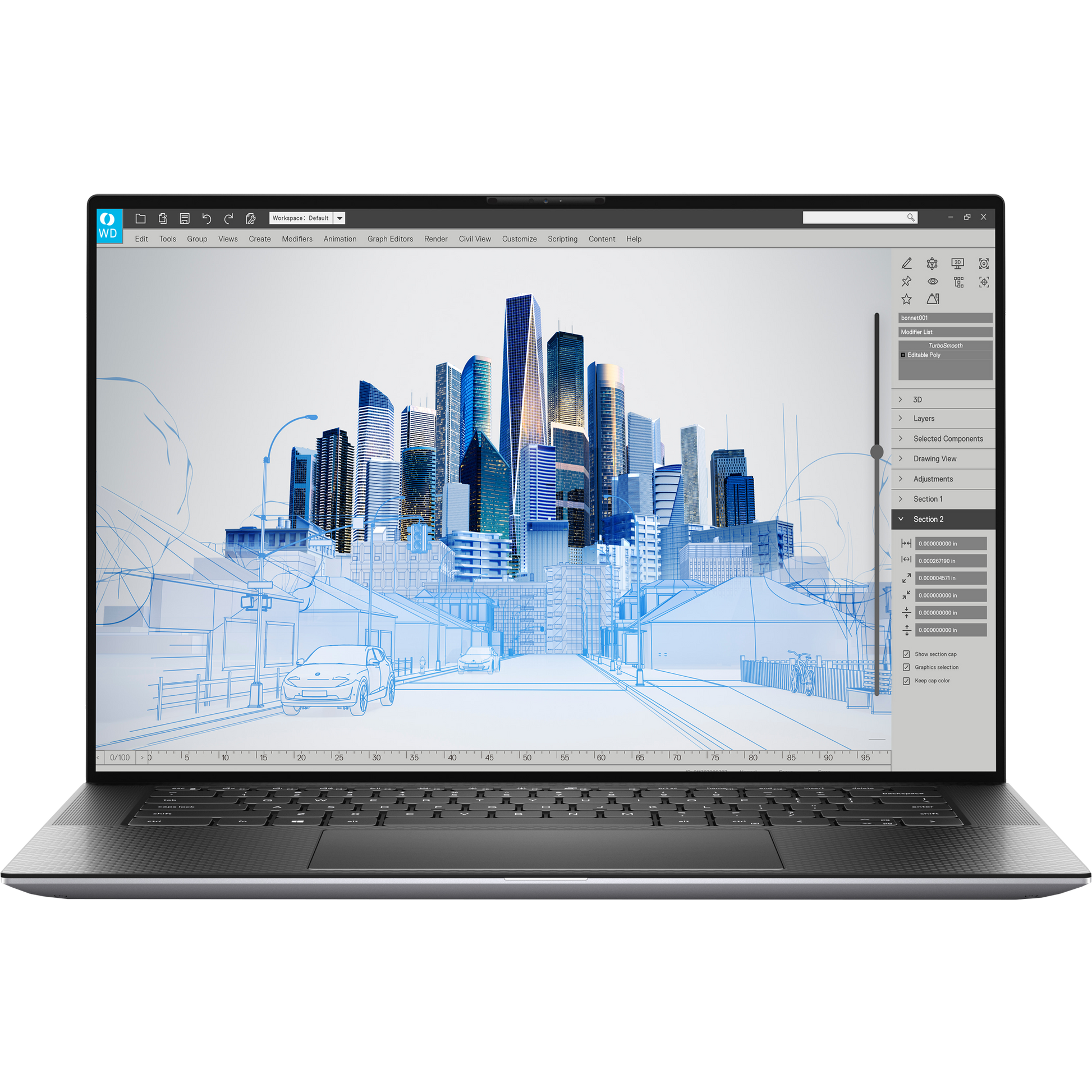 Dell Precision 5560 Intel i7, 11th Gen Mobile Workstation 64GB Ram, GPU Touch Screen Laptop