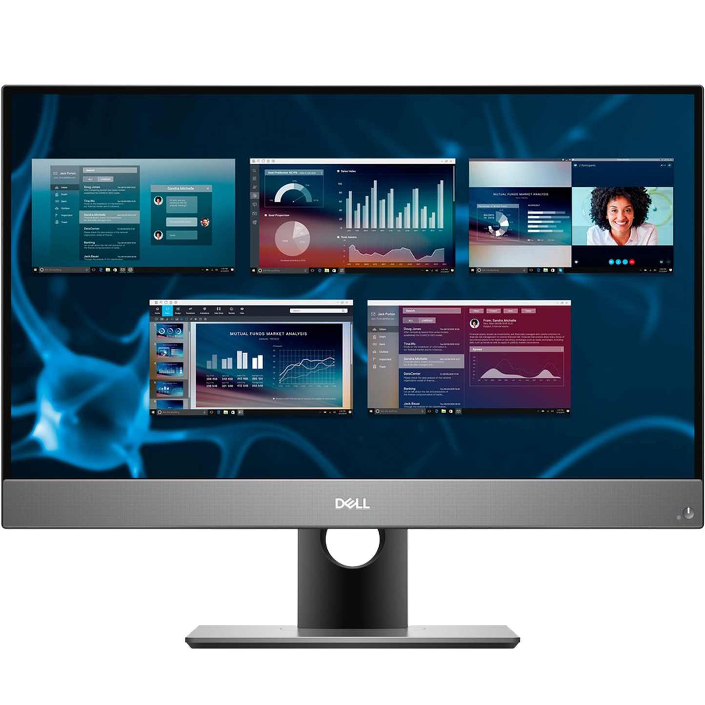 Dell OptiPlex 7480 Intel i5, 10th Gen 23.8" All-in-One Desktop with 24 Month Warranty