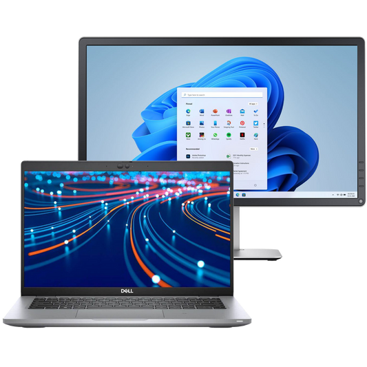 Dell Latitude 5420 Intel i5, 11th Gen Laptop with Win 11 Pro, 2 Year Warranty + Monitor