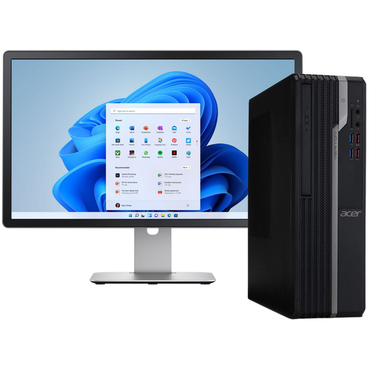 Acer Veriton X Intel i5, 9th Gen Desktop PC with 1TB SSD + 19" Monitor