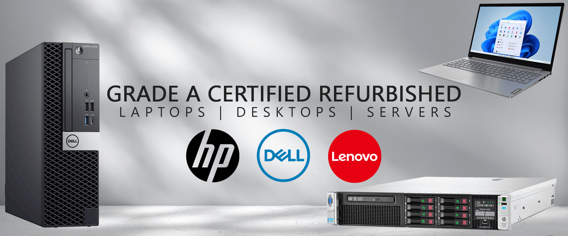 Refurbished Laptops Dell HP and Lenovo laptop computers for sale