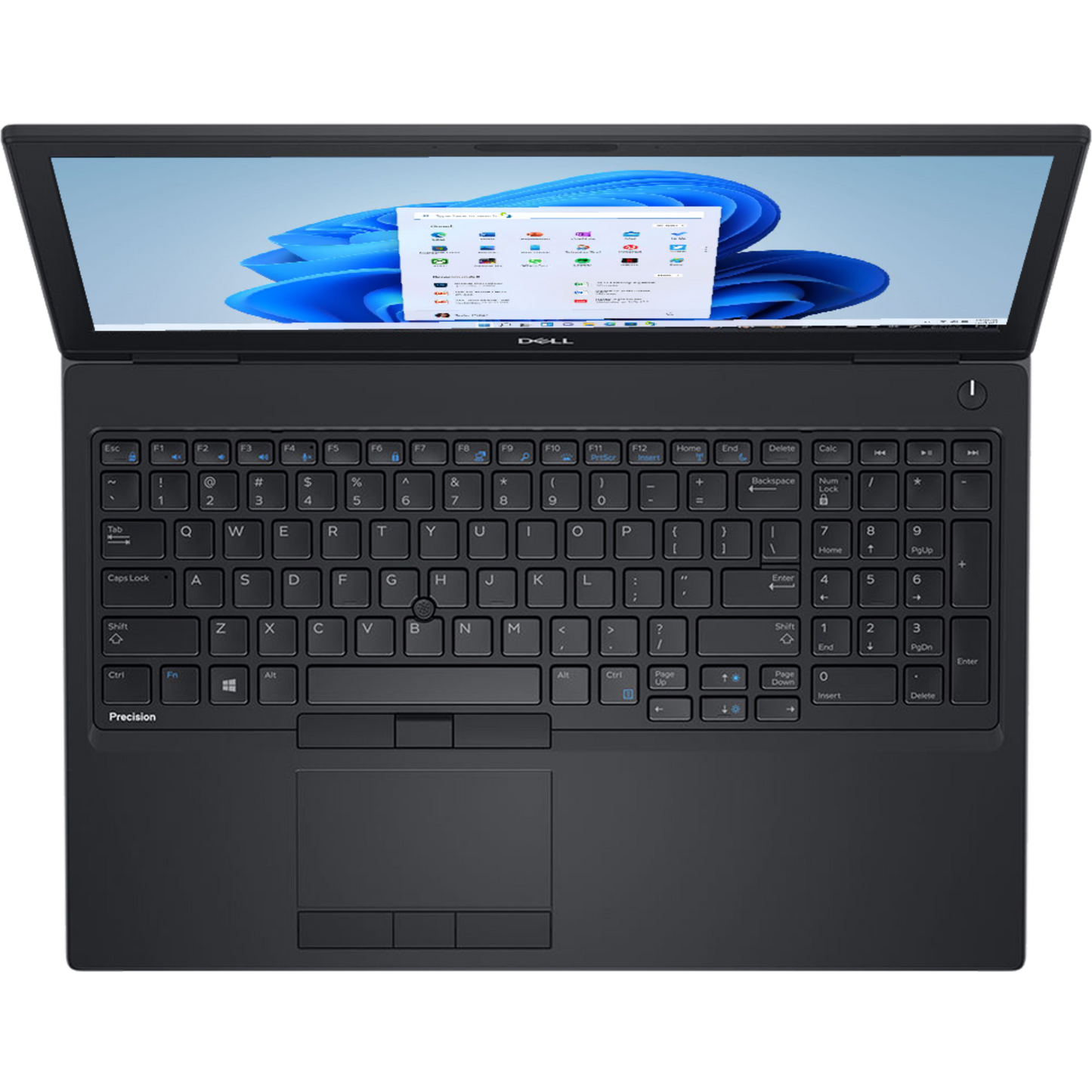 Dell Precision 7530 Intel i7, 8th Gen Laptop Workstation with Dedicated Graphics + Monitor