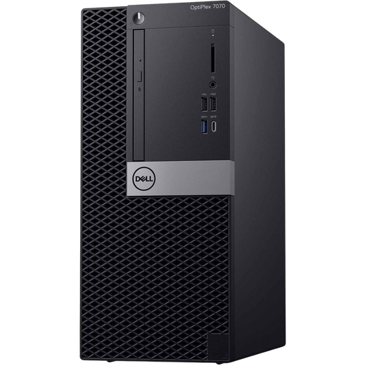 Dell OptiPlex 7070 Intel i7, 9th Gen Tower PC with 16GB Ram