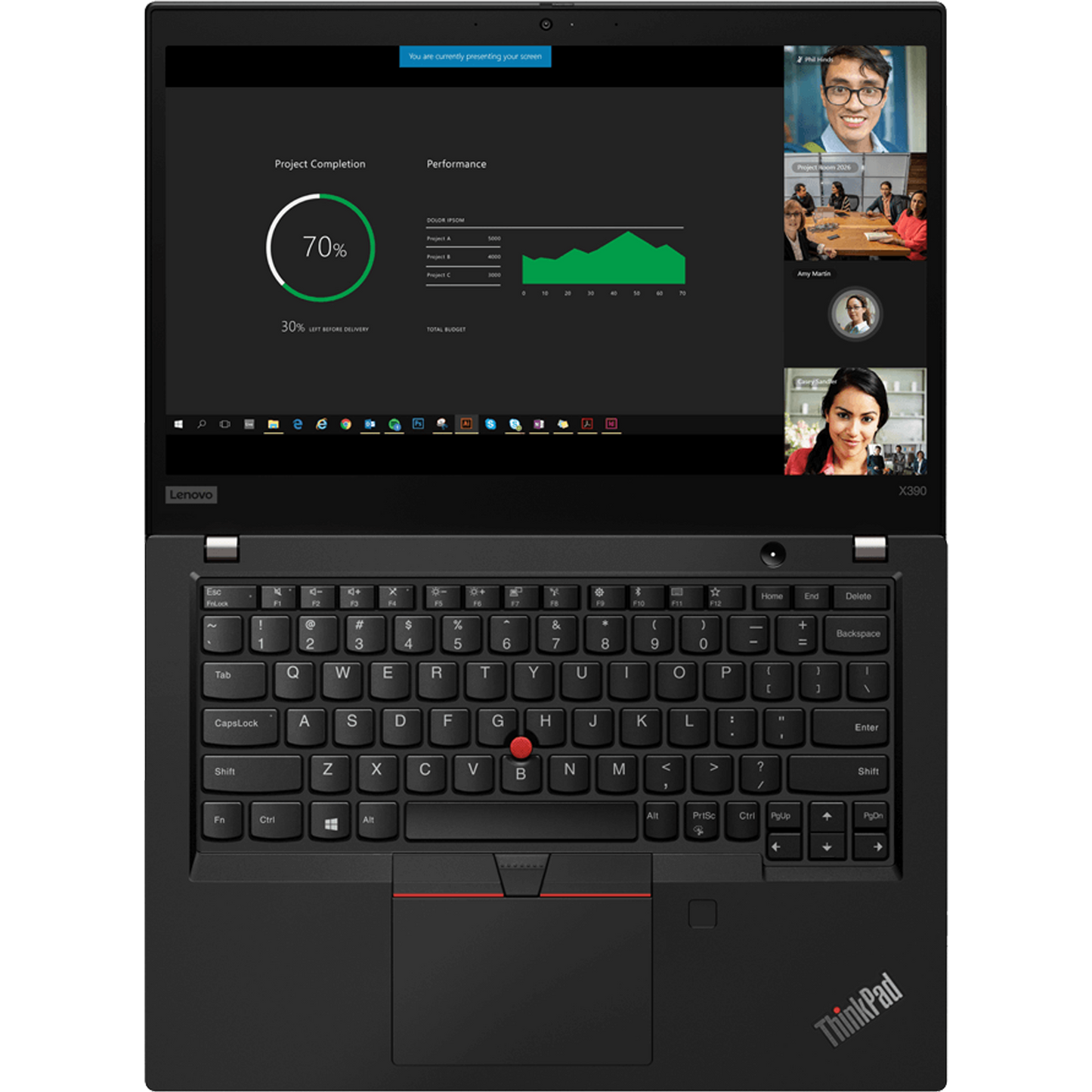 Lenovo ThinkPad X390 Intel i5, 8th Gen Laptop with 512GB SSD