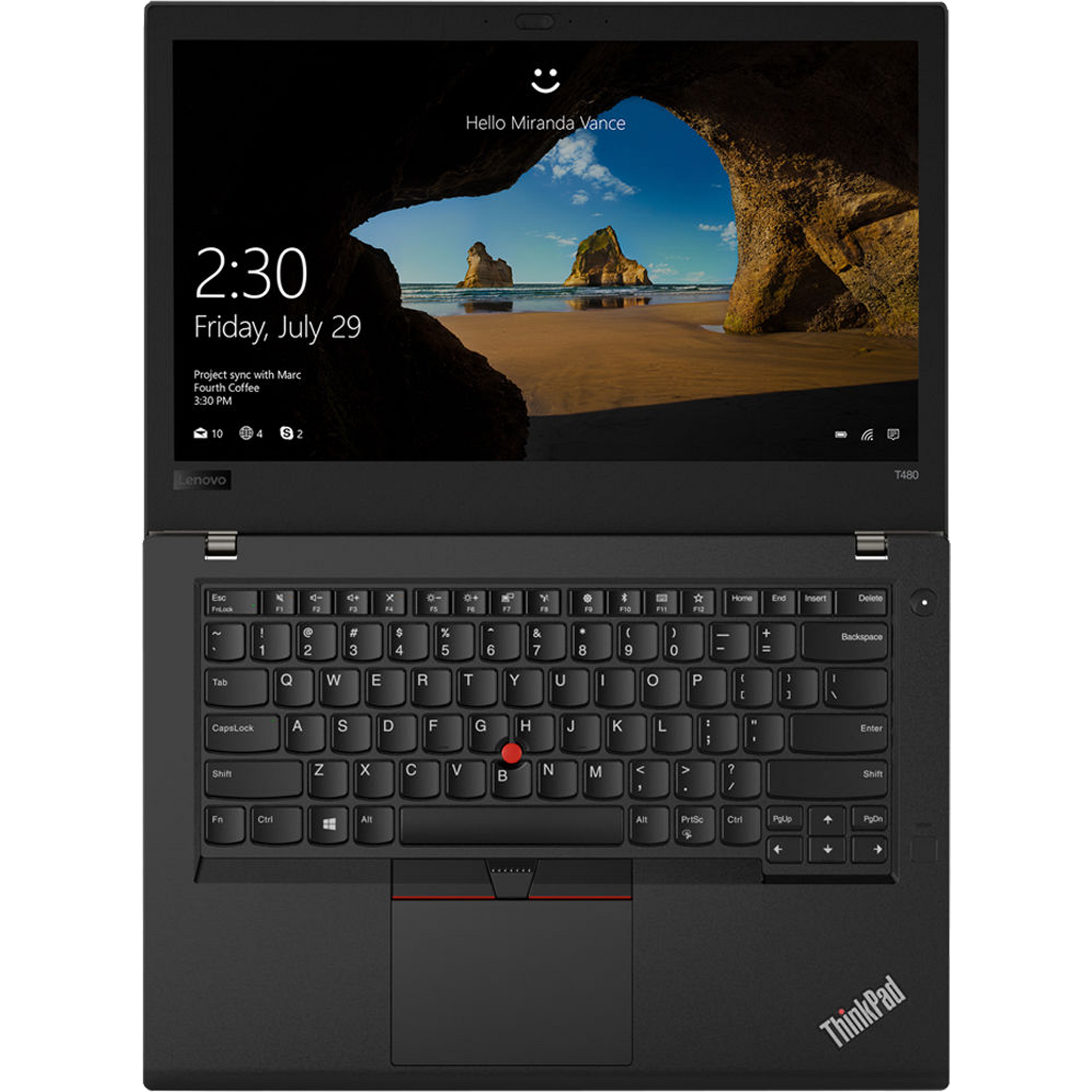 Lenovo ThinkPad T480 Intel i7, 8th Gen 16GB Laptop with Win 11 Pro