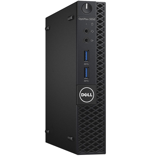 Dell Desktop Computers Dell OptiPlex 3050 Intel i5, 6th Gen USFF Desktop PC with 8GB Ram