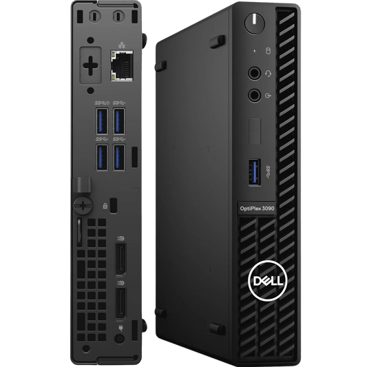 Dell Desktop Computers Dell OptiPlex 3090 Intel i5, 10th Gen USFF PC with 16GB Ram