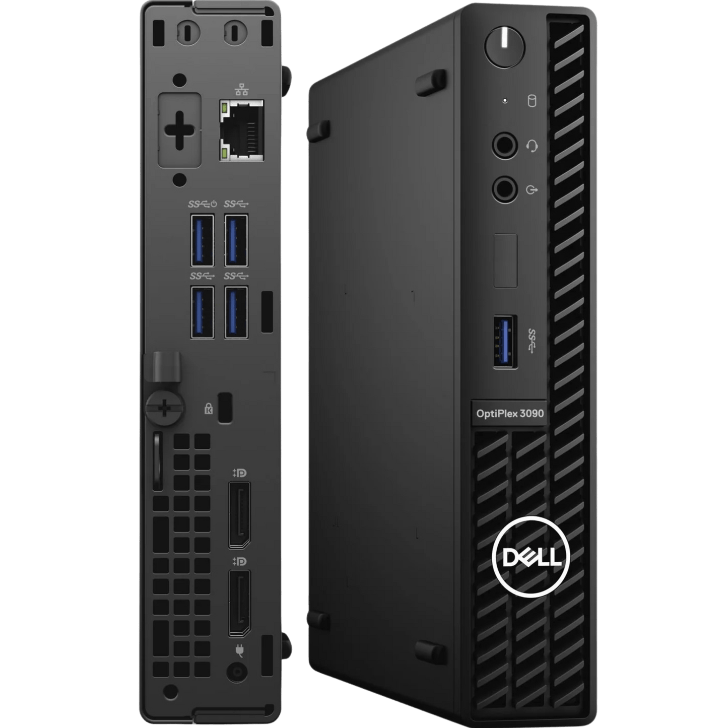 Dell Desktop Computers Dell OptiPlex 3090 Intel i5, 10th Gen USFF PC with 16GB Ram + 20" Monitor