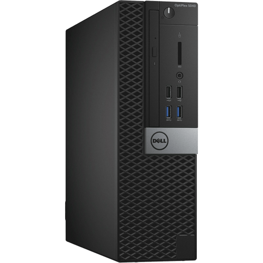 Dell Desktop Computers Dell OptiPlex 5040 Intel i5, 6th Gen SFF Desktop PC with 8GB Ram