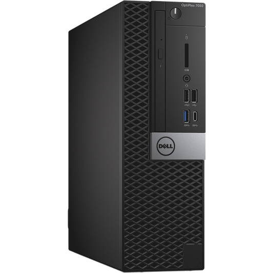 Dell Desktop Computers Dell OptiPlex 7050 Intel i5, 6th Gen SFF PC with 8GB Ram