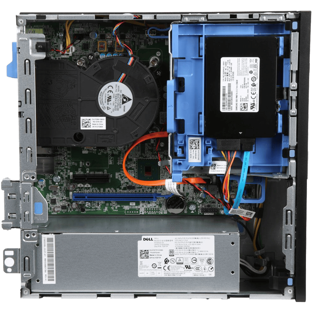 Dell Desktop Computers Dell OptiPlex 7050 Intel i7, 6th Gen Mini Tower PC with 22" Monitor