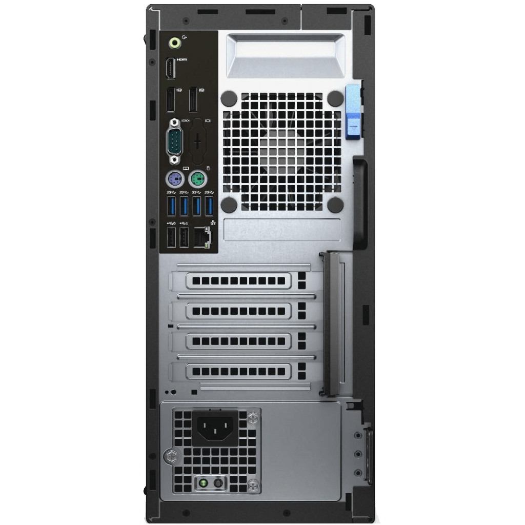 Dell Desktop Computers Dell OptiPlex 7050 Intel i7, 6th Gen Mini Tower PC with 22" Monitor