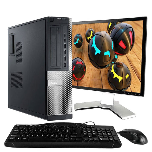 Dell Desktop Computers Dell OptiPlex 9010 Intel i5, 3rd Gen Desktop PC with 19" Monitor