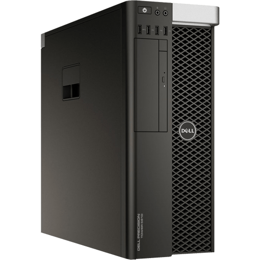 Dell Desktop Computers Dell Precision 5810 Intel Xeon Workstation PC with 16GB Ram + P1000 GPU