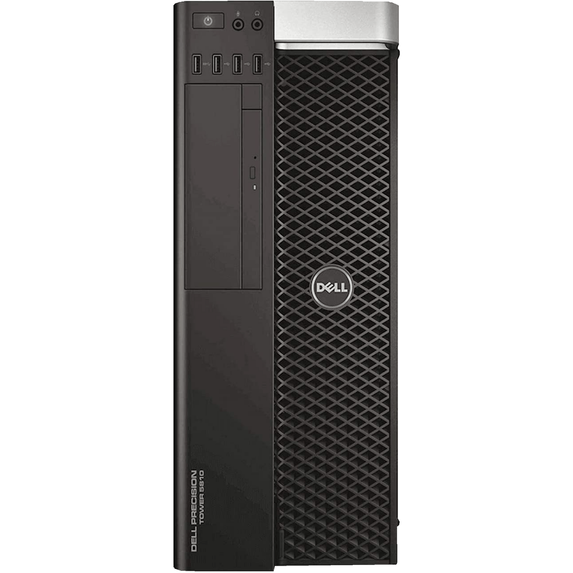 Dell Desktop Computers Dell Precision 5810 Intel Xeon Workstation PC with P1000 GPU + 23" Monitor