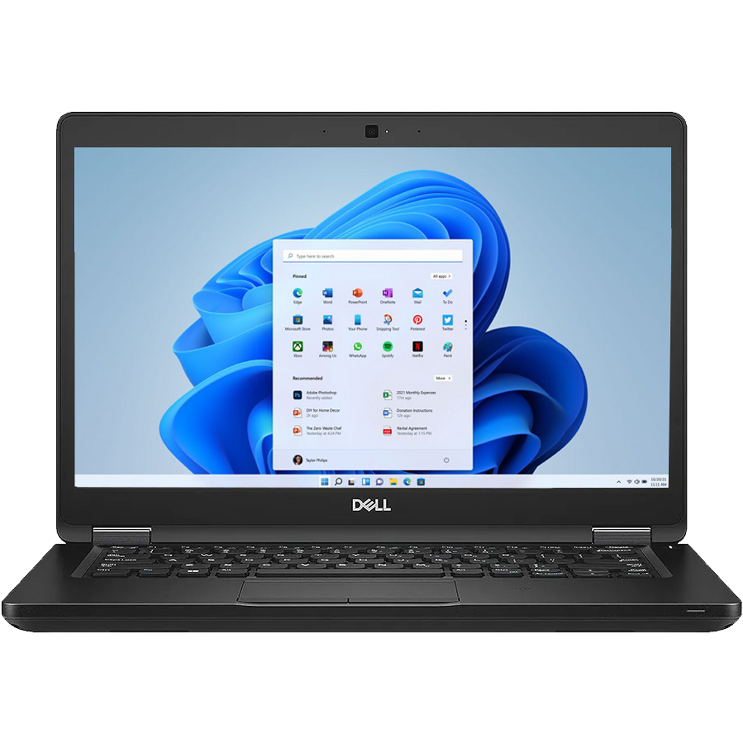 Dell Laptops - Refurbished Dell Latitude 5490 Intel i7, 8th Gen Laptop with Win 11 Pro + 16GB Ram