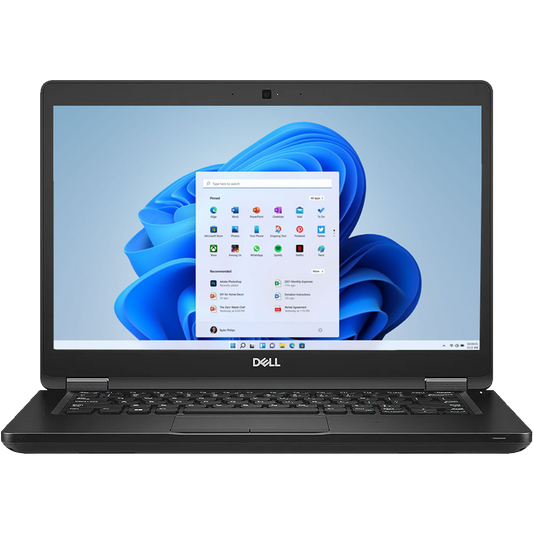 Dell Laptops - Refurbished Dell Latitude 5490 Intel i7, 8th Gen Laptop with Win 11 Pro + 16GB Ram