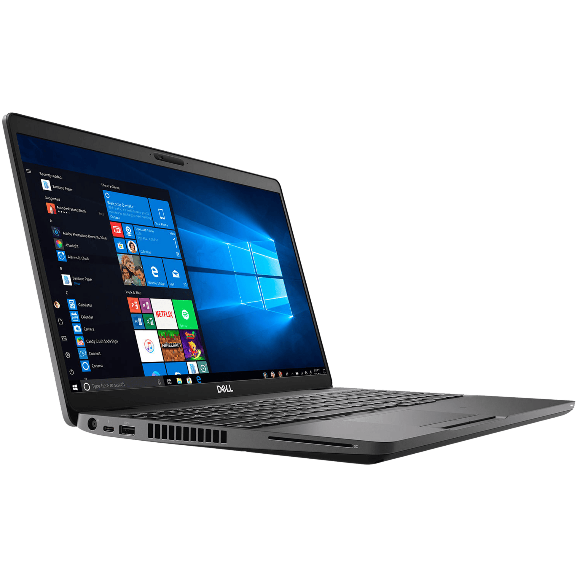 Dell Laptops - Refurbished Dell Latitude 5500 Intel i7, 8th Gen Laptop with NumPad + Win 11 Pro