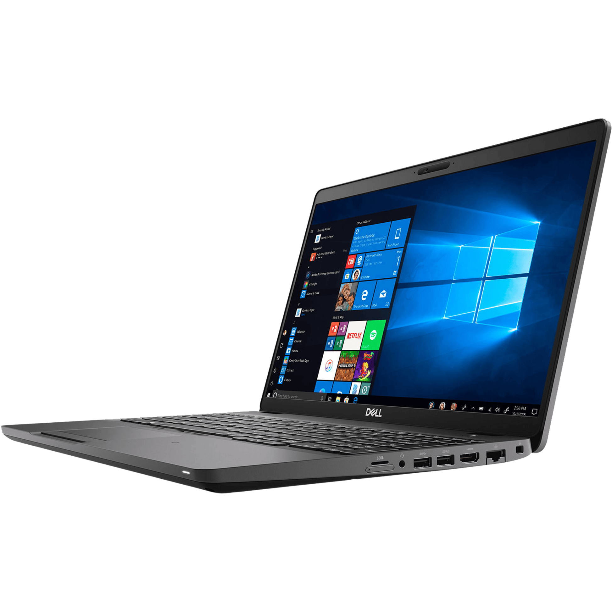 Dell Laptops - Refurbished Dell Latitude 5500 Intel i7, 8th Gen Laptop with NumPad + Win 11 Pro